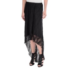 73%OFF 女性の西スカート （女性用）エチルハイ・ローレーススカート Ethyl Hi-Low Lace Skirt (For Women)画像